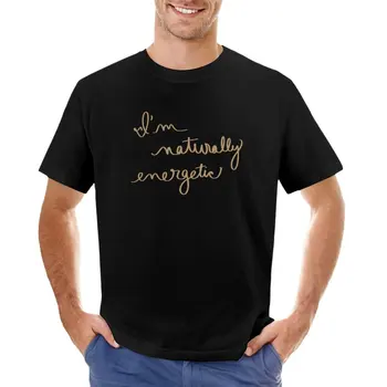 Тениска Ia   m Естествено Energetic, спортна тениска на поръчка, мъжки ризи с дълъг ръкав